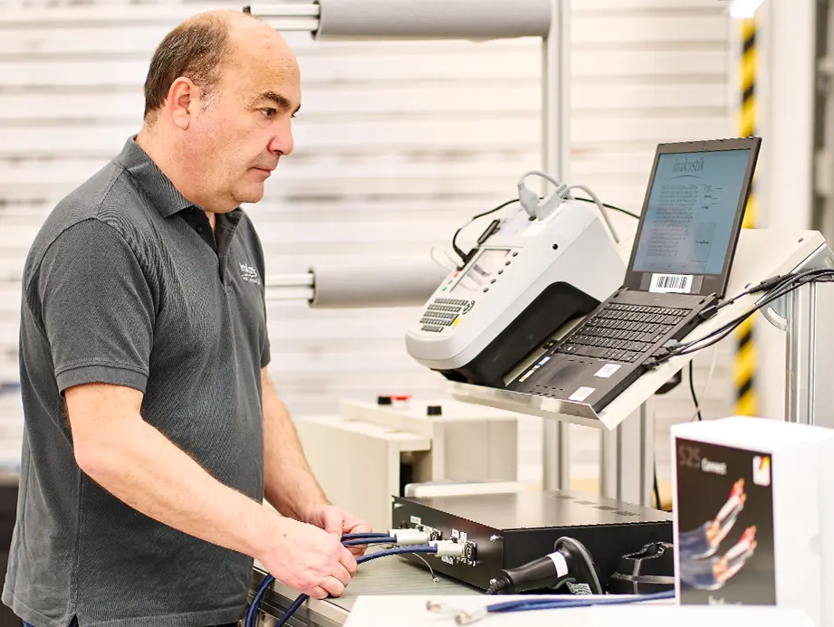 Mitarbeiter der Produktion 