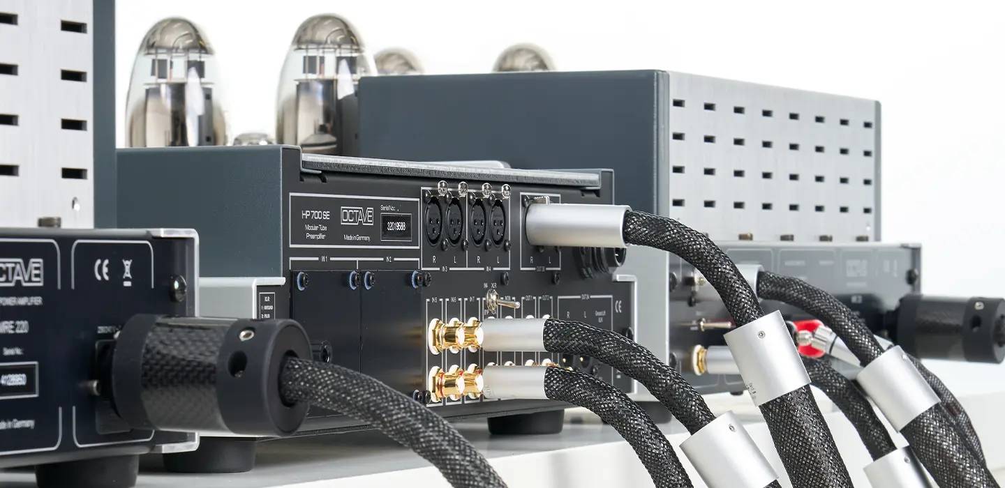 Qualitativ hochwertige HiFi-Kabel