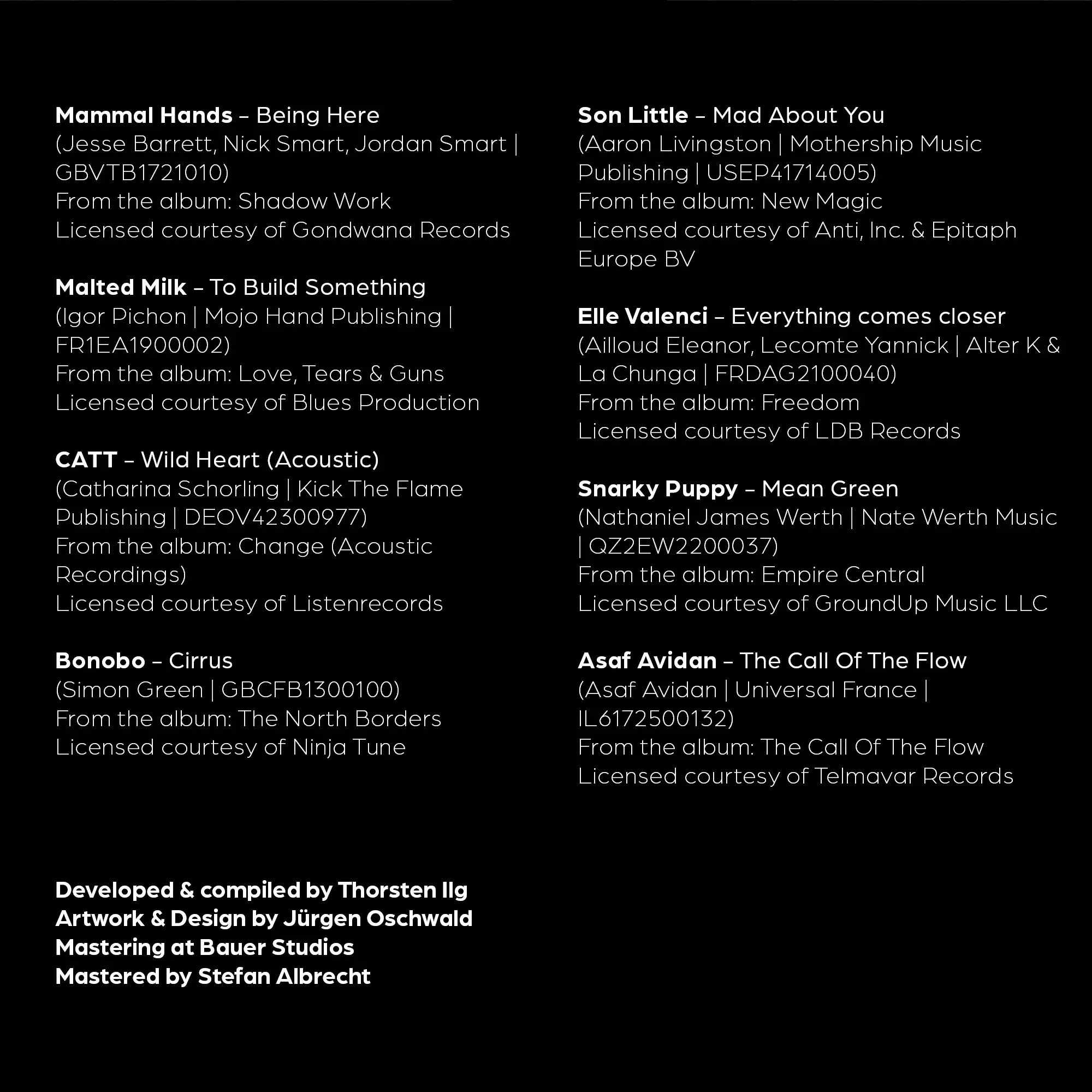 selected audiophile music Vol.2