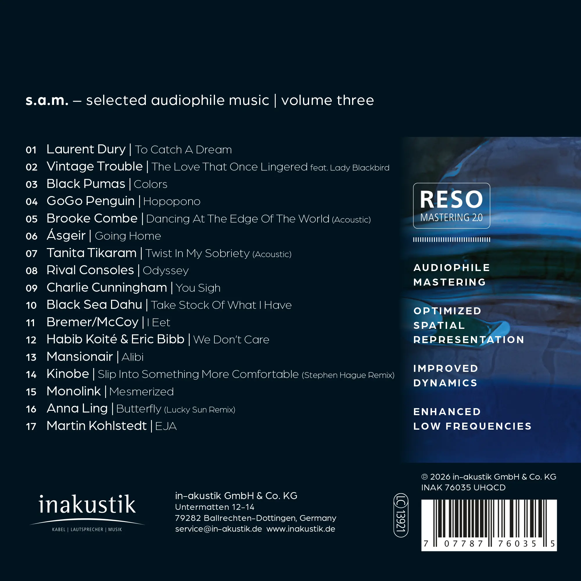 selected audiophile music Vol.3