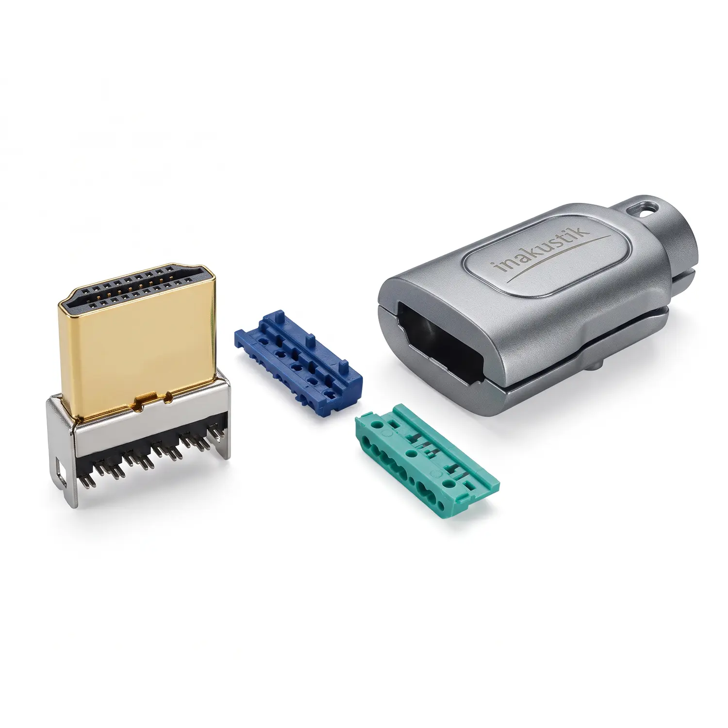 Zerlegter High Speed HDMI Stecker IDC