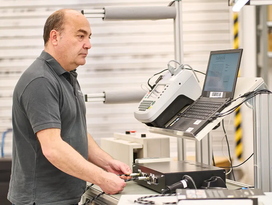 Mitarbeiter der Produktion 