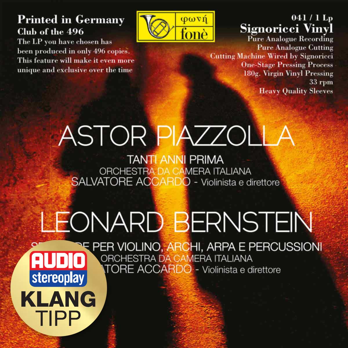 Tanti Anni / Serenade Per Violino