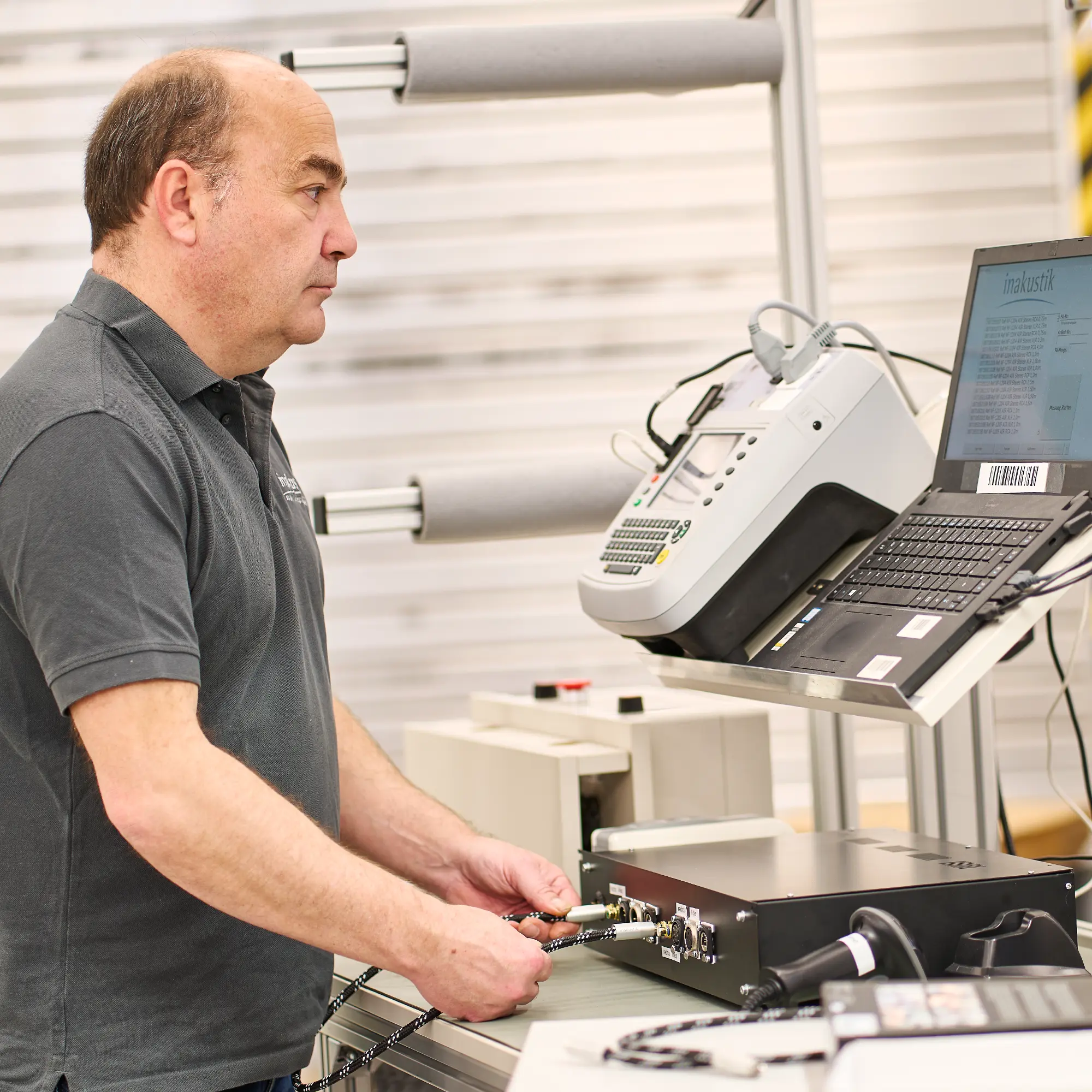 Mitarbeiter der Produktion 