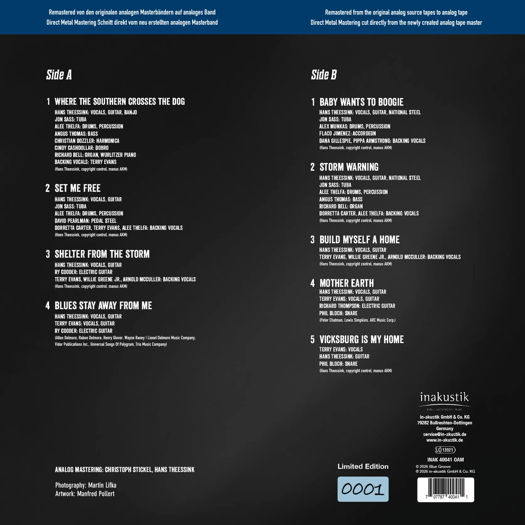 Analog Retrospective [Original Analog Master Edition] - SIGNIERT