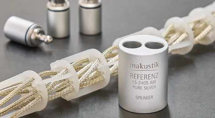 in-akustik Referenz LS-2405 Air Pure Silver Kabel